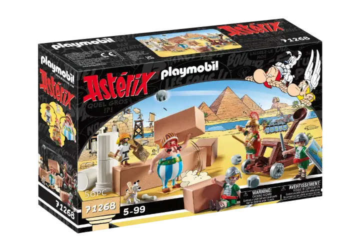 Playmobil 71268 - Asterix: Ο Νουμερομπίς και η κατασκευή του Παλατιού - BOX