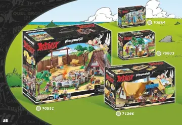 Összeszerelési útmutatók Playmobil 71268 - Asterix: Edifis és a csata a palotáért (18)