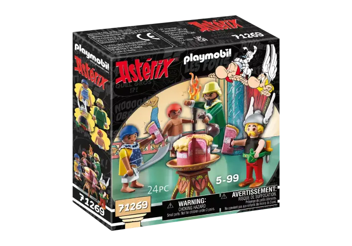 Playmobil 71269 - Asterix: Zatruty tort Piramidonisa - BOX