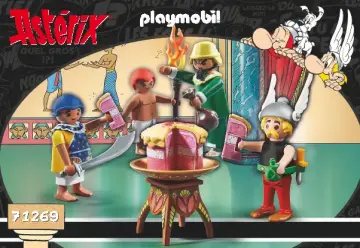 Manual de instruções Playmobil 71269 - Astérix: Lindomeninis e o Bolo envenenado (1)