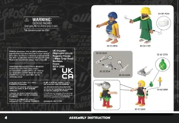 Összeszerelési útmutatók Playmobil 71269 - Asterix: Artifis mérgezett tortája (4)