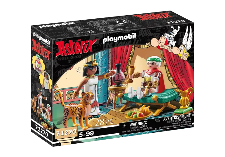 Playmobil 71270 - Astérix: César y Cleopatra - BOX