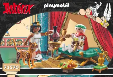 Bauanleitungen Playmobil 71270 - Asterix: Cäsar und Kleopatra (1)