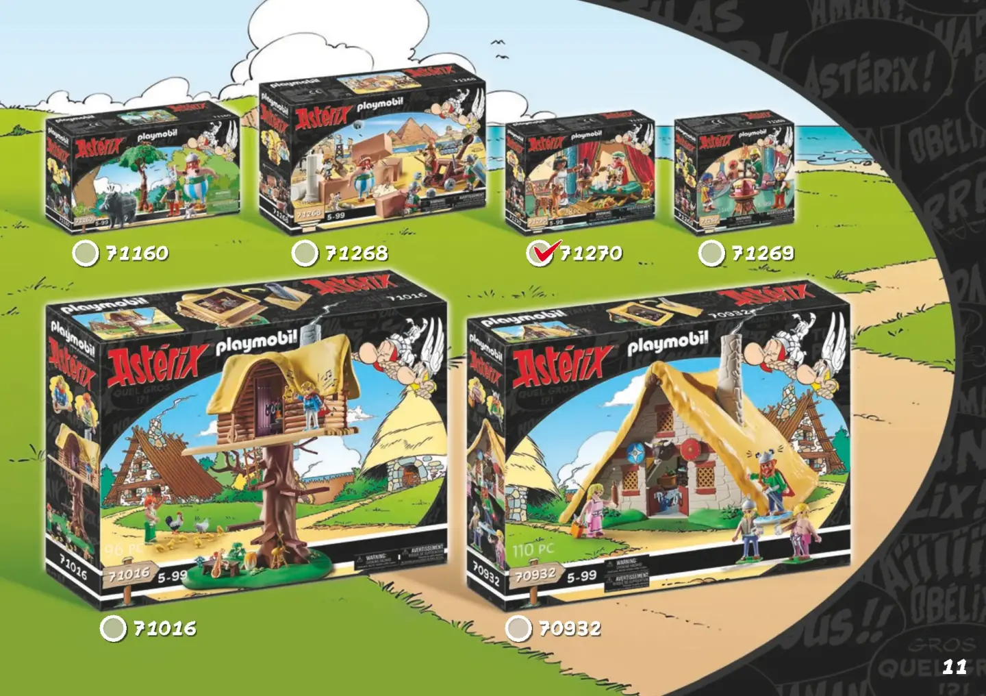 Playmobil Asterix - Caesar & Cleropatra » Quick Shipping