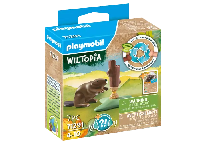 Playmobil 71291 - Wiltopia - Bóbr - BOX