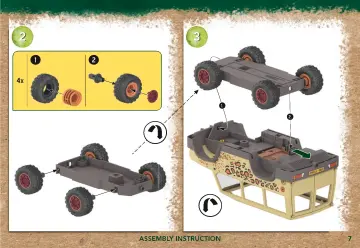 Manuales de instrucciones Playmobil 71293 - Wiltopia - Vehículo todoterreno con Leones (7)