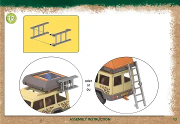 Building instructions Playmobil 71293 - Wiltopia - Cross-Country Vehicle with Lions (13)