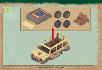 Building instructions Playmobil 71293 - Wiltopia - Cross-Country Vehicle with Lions (20)