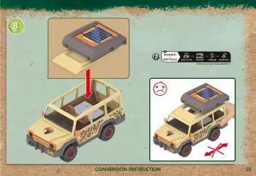 Building instructions Playmobil 71293 - Wiltopia - Cross-Country Vehicle with Lions (25)