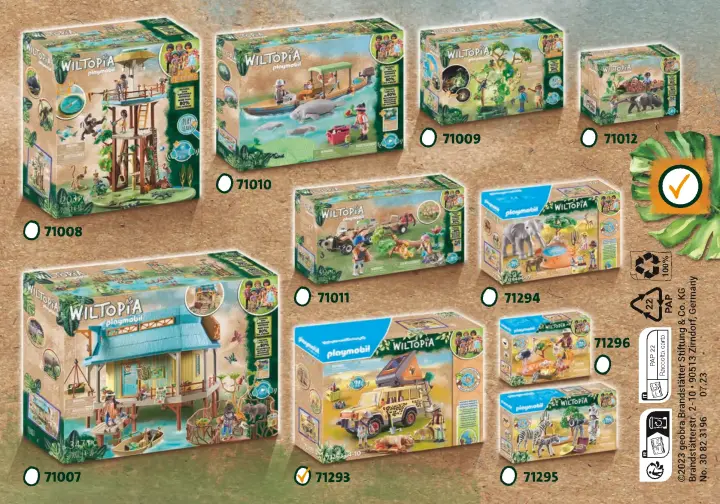 EXPLORATEURS AVEC VÉHICULE TOUT TERRAIN - 71293 - PLAYMOBIL WILTOPIA