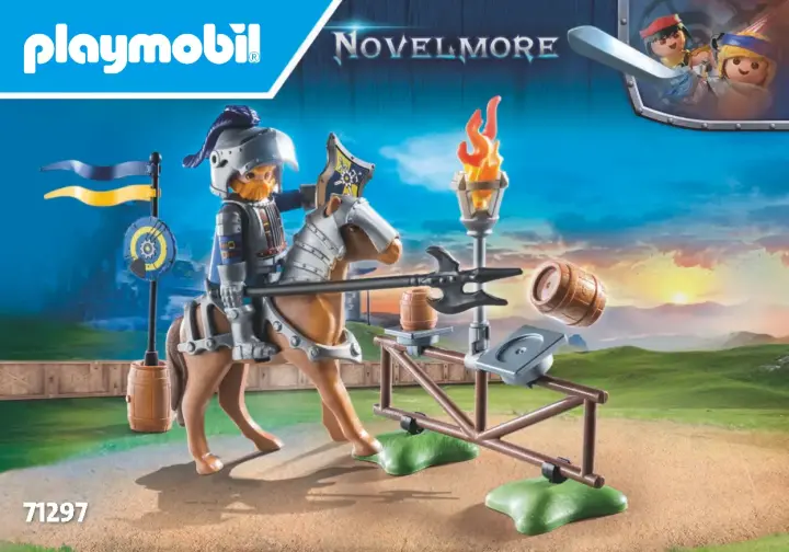 Οδηγίες συναρμολόγησης Playmobil 71297 - Novemore - Εξάσκηση οπλομαχίας (1)