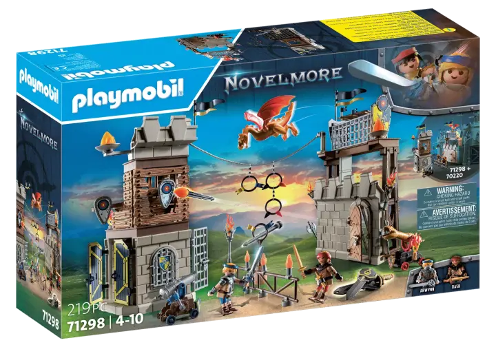 Playmobil 71298 - Novelmore vs Bandidos de Burnham - Torneo - BOX