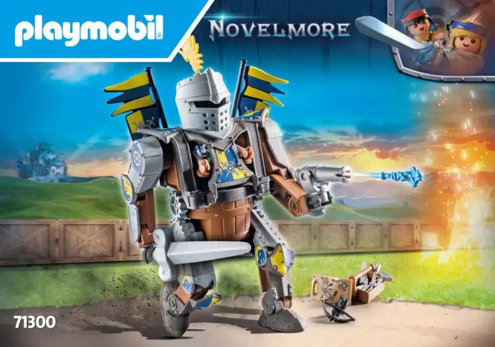 Bouwplannen Playmobil 71300 - Novelmore - Gevechtsrobot (1)
