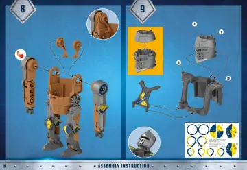 Building instructions Playmobil 71300 - Novelmore - Combat Robot (10)