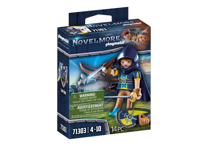 Playmobil 71303 - Novelmore - Gwynn com equipamento de combate - BOX