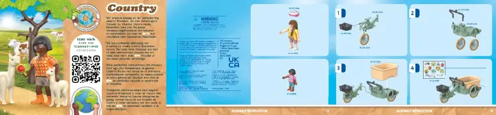 Manuales de instrucciones Playmobil 71306 - Cargo bike (2)
