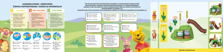 Bauanleitungen Playmobil 71317 - 1.2.3 & Disney: Winnies & Tiggers Bienengarten (2)