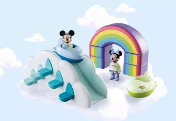 Playmobil 71319 - 1.2.3 & Disney: Mickey y Minnie Casa en las Nubes