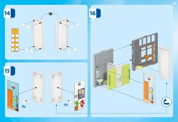 Bauanleitungen Playmobil 71327 - Große Schule (10)