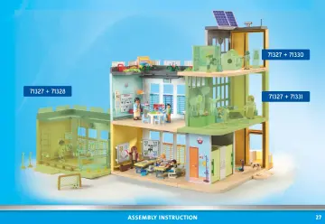 Összeszerelési útmutatók Playmobil 71327 - Nagy suli (27)