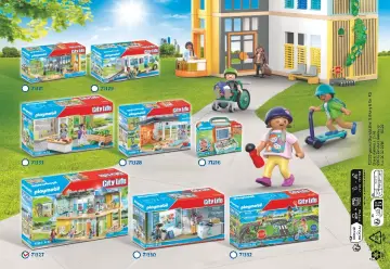 Building instructions Playmobil 71327 - Large School (28)