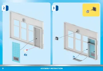 Manuales de instrucciones Playmobil 71328 - Gimnasio extensión (8)