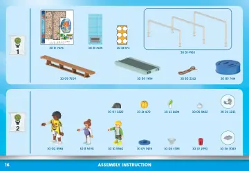 Building instructions Playmobil 71328 - Gym Extension (16)