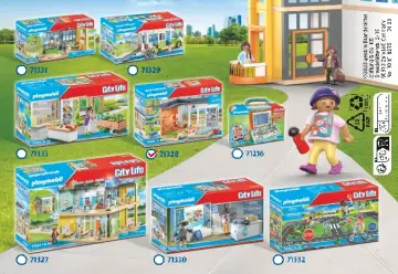 Bouwplannen Playmobil 71328 - Uitbreiding sportschool (20)