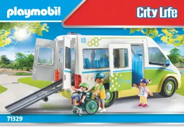 Bygganvisningar Playmobil 71329 - Skolbuss (1)