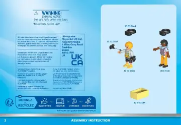 Manuales de instrucciones Playmobil 71330 - Aula virtual (2)