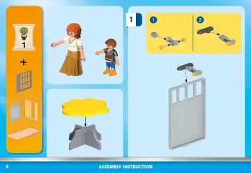 Οδηγίες συναρμολόγησης Playmobil 71331 - Τάξη Γεωγραφίας (4)