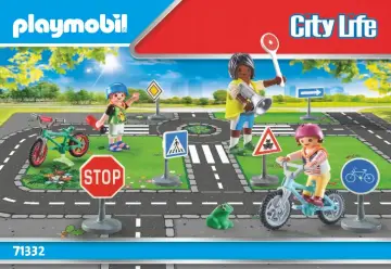 Bygganvisningar Playmobil 71332 - Cykelhinderbana (1)