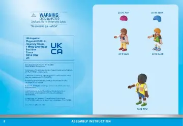 Manuales de instrucciones Playmobil 71332 - Educación Vial (2)