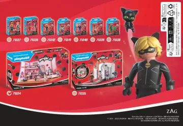 Οδηγίες συναρμολόγησης Playmobil 71334 - Miraculous: Το δωμάτιο της Marinette (8)