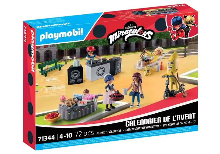 Playmobil 71344 - Calendários do Advento: Miraculous piquenique em Paris - BOX