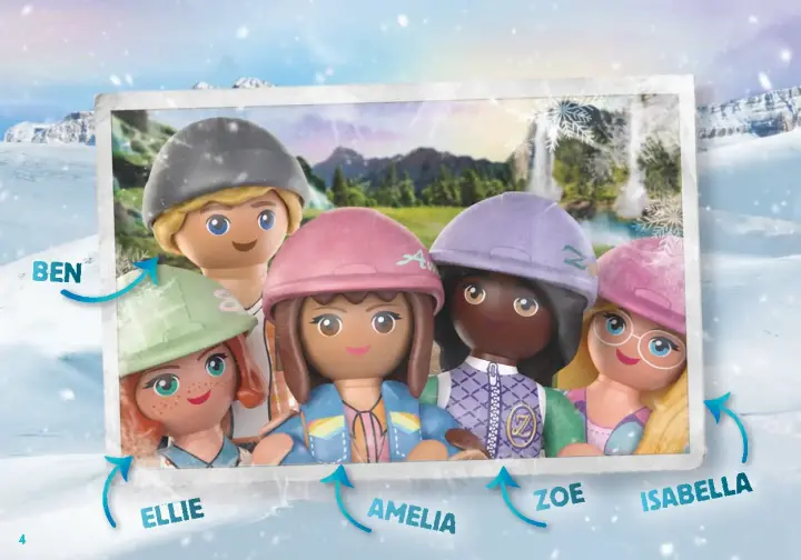 PLAYMOBIL 71345 Calendrier de l'Avent Équestre - Horses of Waterfall - La magie de Noël - 24 surprises à découvrir pour attendre Noël jouet avec décor pour enfants à partir de 4