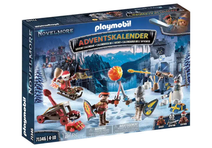 Playmobil 71346 - Calendrier de l'Avent - Noël des chevaliers Novelmore