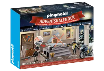 Playmobil 71347 - Adventskalender Polizei Museumsdiebstahl