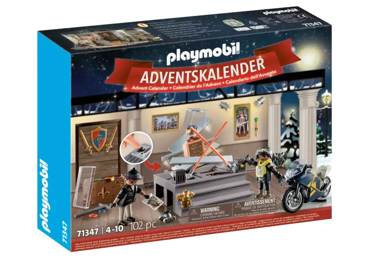 Playmobil 71347 - Adventskalender Polizei Museumsdiebstahl