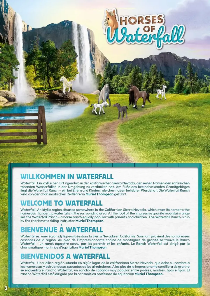 Manuales de instrucciones Playmobil 71351 - Rancho Waterfall (2)