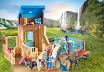 Playmobil 71353 - Estábulo de Cavalos com Amelia e Whisper