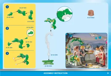 Building instructions Playmobil 71365 - Wedding Reception (9)