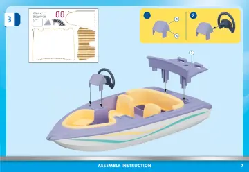 Building instructions Playmobil 71366 - Honeymoon Speedboat Trip (7)