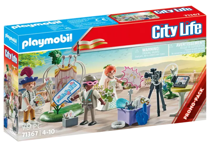 Playmobil 71367 - Couple de mariés et appareil photo - BOX