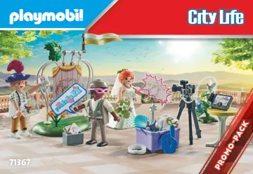 Manuales de instrucciones Playmobil 71367 - Photocall Boda (1)