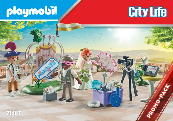 Bauanleitungen Playmobil 71367 - Hochzeits Fotobox (1)