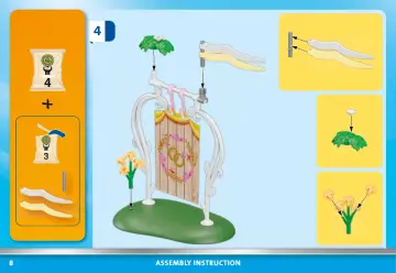 Manuales de instrucciones Playmobil 71367 - Photocall Boda (8)