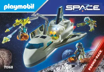 Bauanleitungen Playmobil 71368 - Space-Shuttle auf Mission (1)