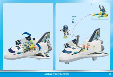 Manual de instruções Playmobil 71368 - Missão Espaço Shuttle (17)