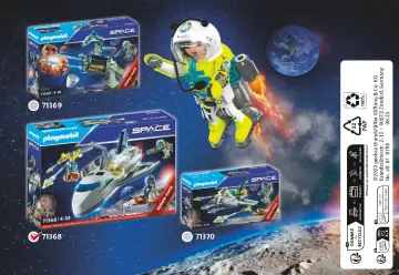 Notices de montage Playmobil 71368 - Navette spatiale (20)